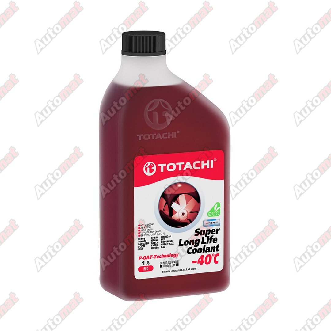 Антифриз TOTACHI Super Long Life Coolant Red -40C, 1л